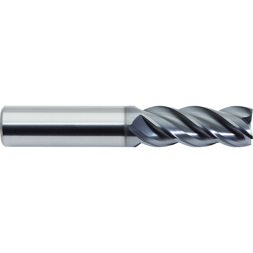 Square End Mill: 4 Flutes