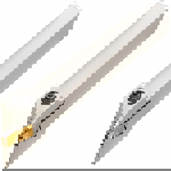 8mm Max Depth, 2.8mm to 4mm Width, External Right Hand Indexable Grooving Toolholder