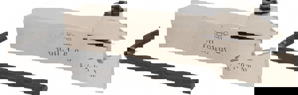 Indexable Grooving Toolholder: GHGL 16-3, External, Left Hand, 1.57