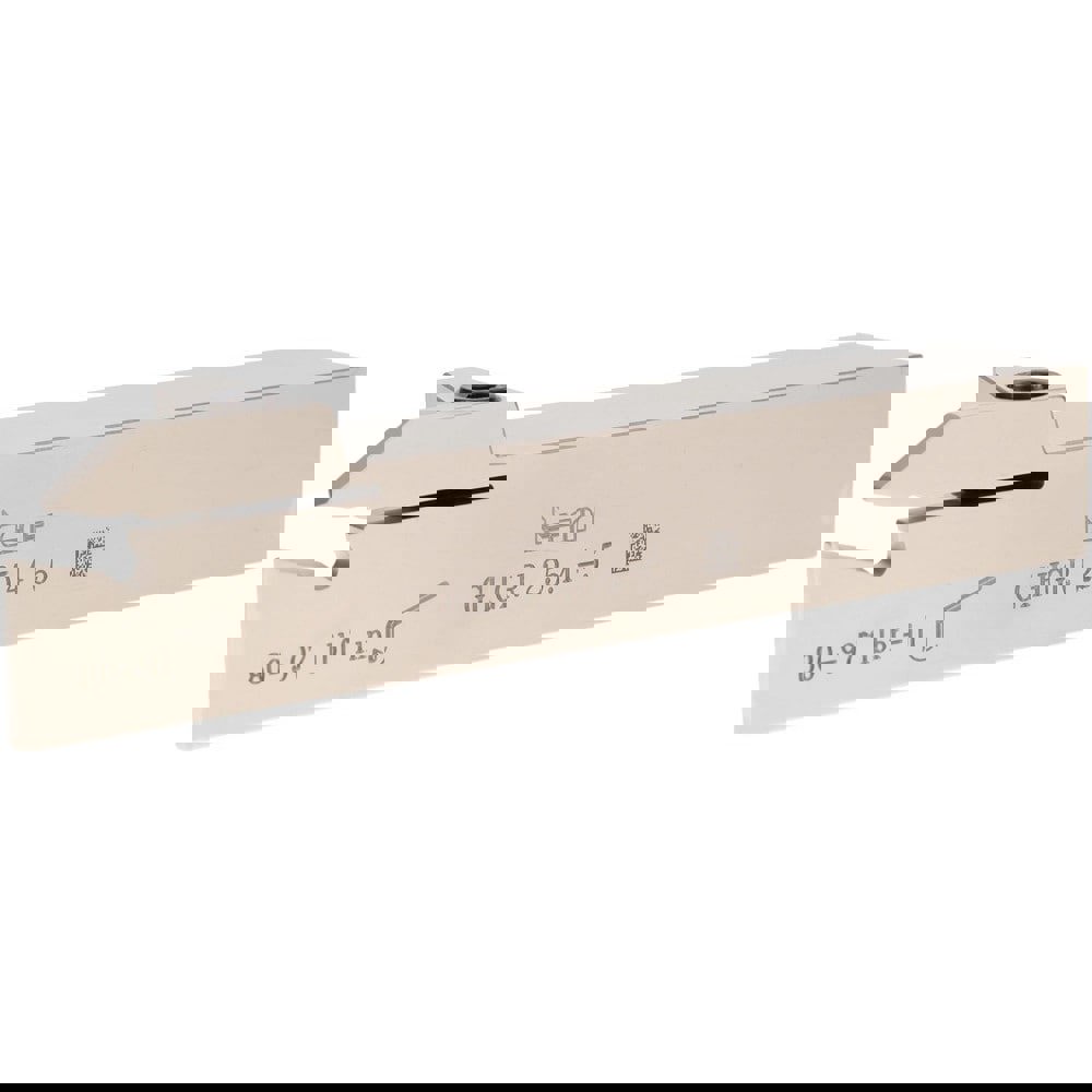 Indexable Grooving-Cutoff Toolholder: GHGR 25.4-5, 0.185 to 1/4