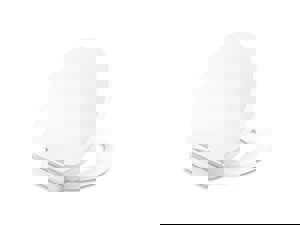 Round Closed Front with Cover Toilet Seat in White