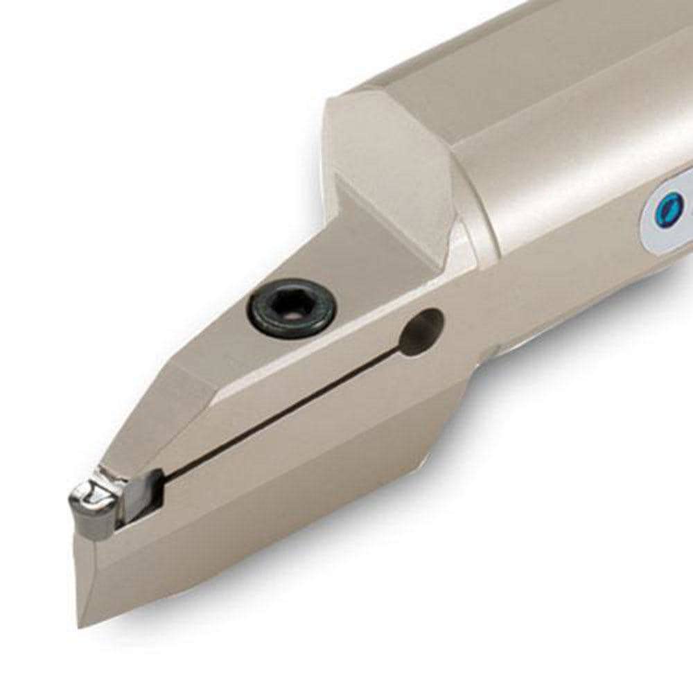 Indexable Grooving Toolholders; Toolholder Type: Internal Grooving ; Insert Seat Size: 6 ; Cutting Direction: Left Hand ; Maximum Depth of Cut (Decimal Inch): 1.9680 ; Minimum Groove Width (Decimal Inch): 0.2360 ; Toolholder Style: TGIUL