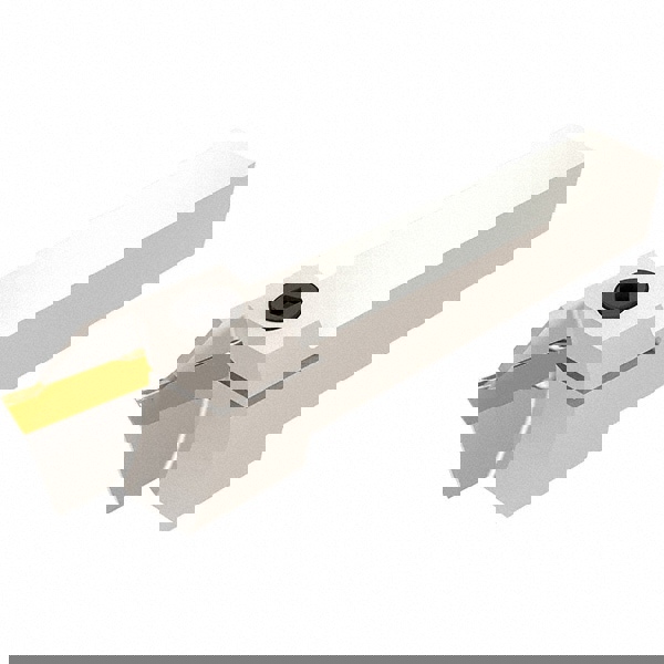 17mm Max Depth, 2.4mm to 3.18mm Width, External Right Hand Indexable Grooving Toolholder