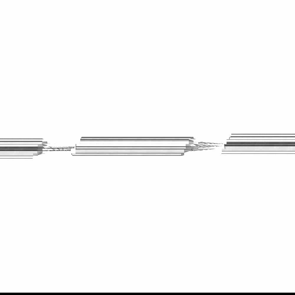 Tapered End Mill: 7 &deg; per Side, 0.03