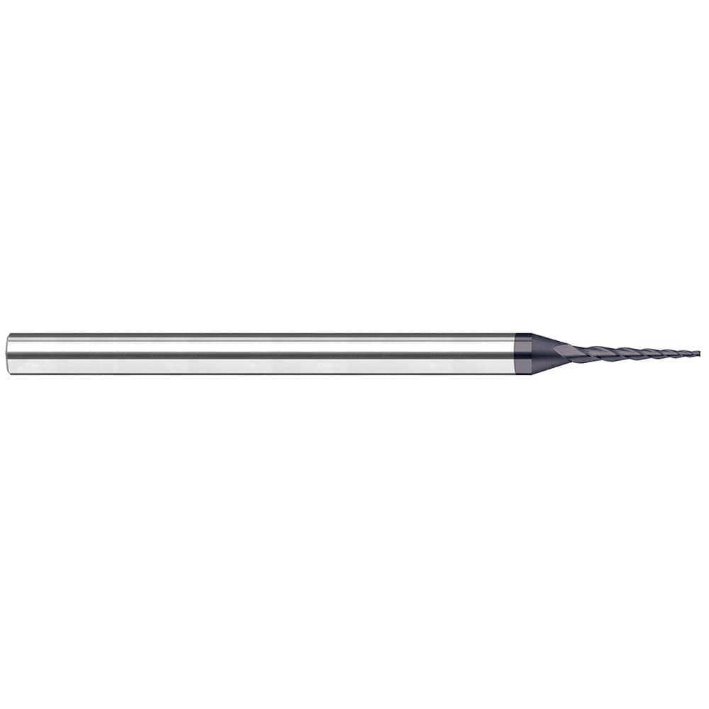 Tapered End Mill: 7 &deg; per Side, 0.03