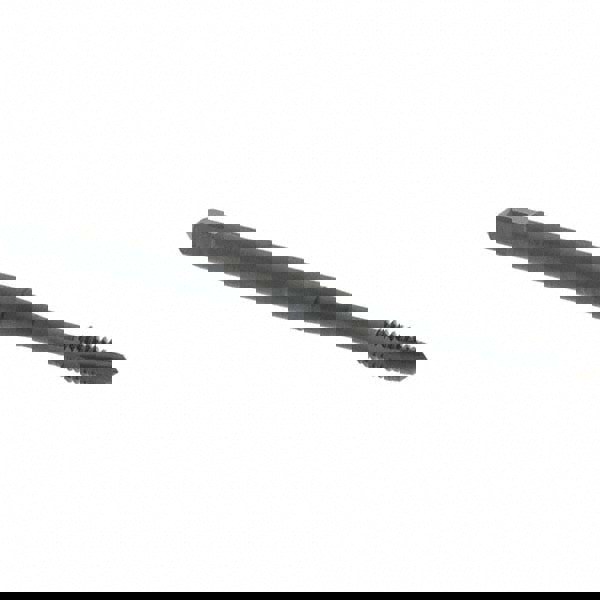Spiral Point Tap: #5-40 UNC, 2 Flutes, Plug Chamfer, 2B/3B Class of Fit, HSS-E Vanadium, Steam Oxide Coated