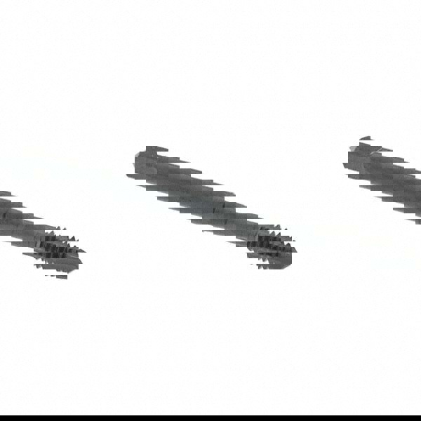 Spiral Point Tap: #8-32 UNC, 3 Flutes, Plug Chamfer, 2B Class of Fit, HSS-E Vanadium, Steam Oxide Coated