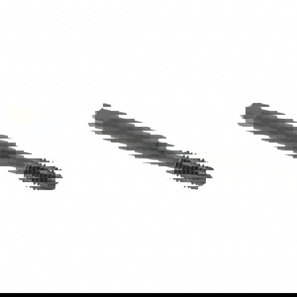 Spiral Point Tap: #10-32 UNF, 3 Flutes, Plug Chamfer, 3B Class of Fit, HSS-E Vanadium, Steam Oxide Coated