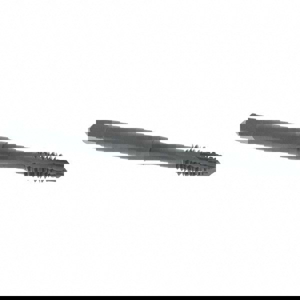 Spiral Point Tap: #12-24 UNC, 3 Flutes, Plug Chamfer, HSS-E Vanadium, Steam Oxide Coated