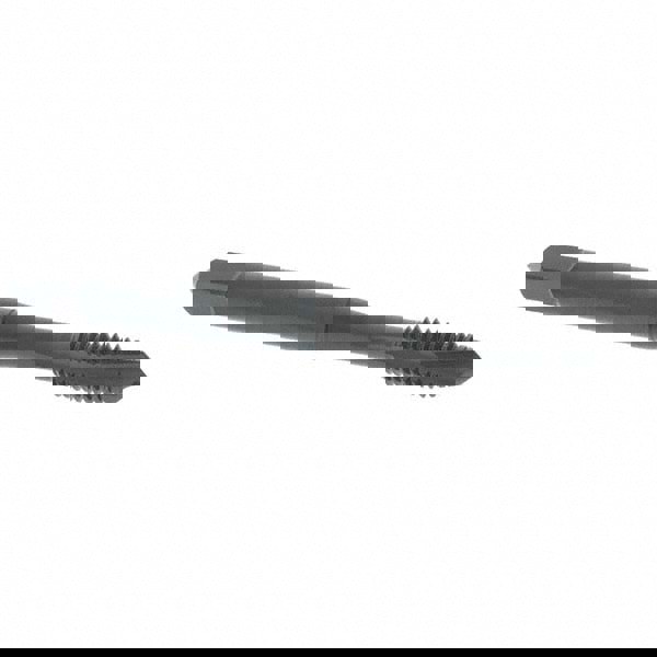 Spiral Point Tap: #12-28 UNF, 3 Flutes, Plug Chamfer, 2B/3B Class of Fit, HSS-E Vanadium, Steam Oxide Coated