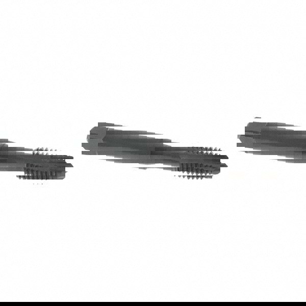 Spiral Point Tap: 1/4-28 UNF, 3 Flutes, Plug Chamfer, HSS-E Vanadium, Steam Oxide Coated