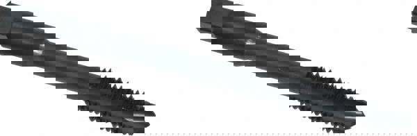 Extension Tap: 3/8-16, 3 Flutes, H3, Oxide Finish, High Speed Steel, Spiral Point