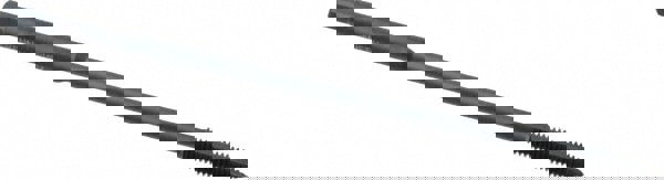 Extension Tap: 8-32, 2 Flutes, H3, Oxide Finish, High Speed Steel, Spiral Point