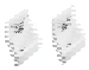 20X18 1H CI LAV W/ BCK HUDSON WHIT