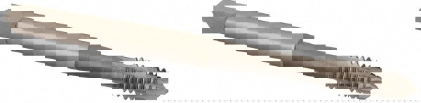 Spiral Point Tap: #8-32 UNC, 3 Flutes, Plug Chamfer, 2B Class of Fit, HSS-E Vanadium, Bright/Uncoated Coated