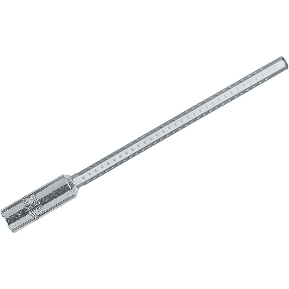 Specialty Screwdriver Bits; Style: Precision ; End Type: Single ; Drive Size: 1/4in (Inch); Overall Length (Decimal Inch): 8.7000 ; Material: Steel ; Hex Size (Inch): 3/16