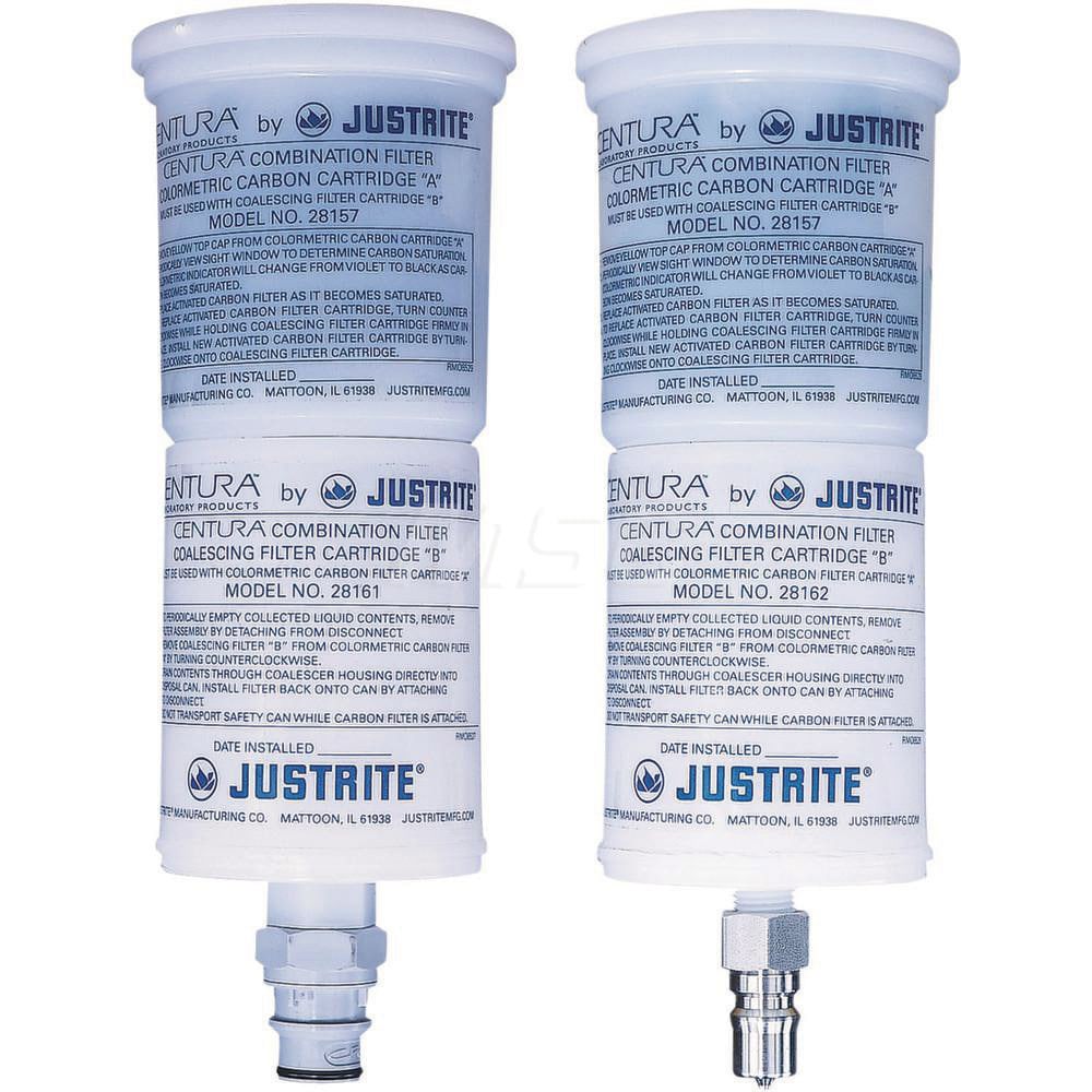 Safety Can Accessories; Type: Coalescing Carbon Filters ; Safety Can Compatibility: HPLC Disposal Cans ; Material: Polyethylene ; Color: White ; UNSPSC Code: 40161809