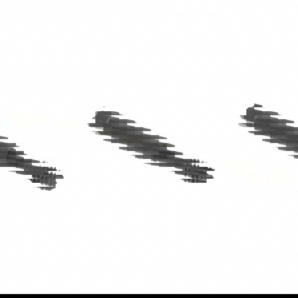 Spiral Point Tap: #4-40 UNC, 2 Flutes, Plug Chamfer, HSS-E Vanadium, Steam Oxide Coated