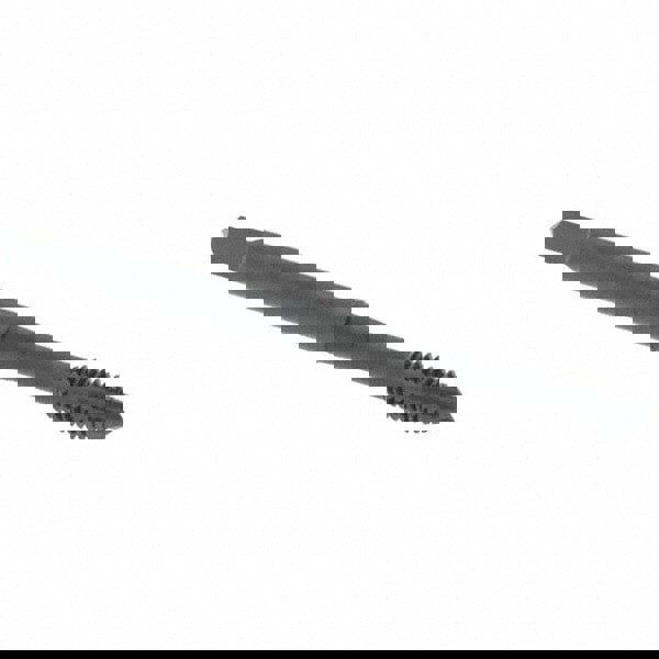 Spiral Point Tap: #8-32 UNC, 3 Flutes, Plug Chamfer, HSS-E Vanadium, Steam Oxide Coated