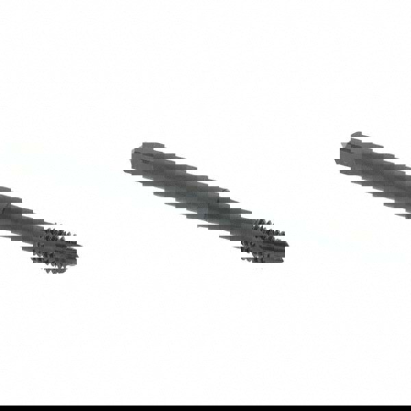 Spiral Point Tap: #8-32 UNC, 3 Flutes, Plug Chamfer, HSS-E Vanadium, Steam Oxide Coated