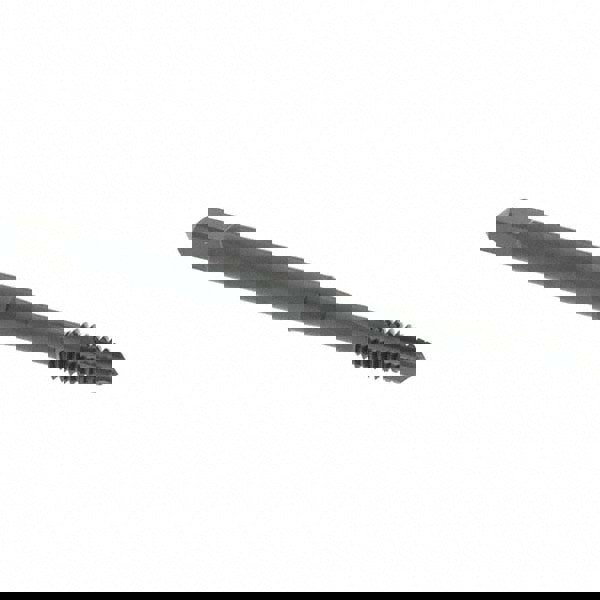 Spiral Point Tap: #8-32 UNC, 3 Flutes, Plug Chamfer, HSS-E Vanadium, Steam Oxide Coated