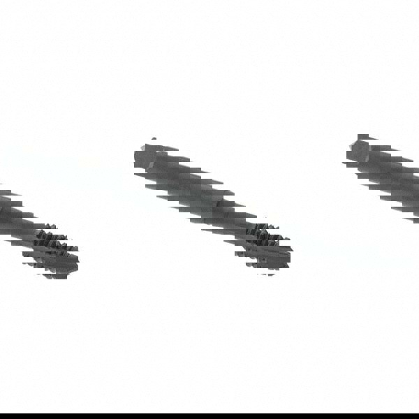 Spiral Point Tap: #10-24 UNC, 3 Flutes, Plug Chamfer, HSS-E Vanadium, Steam Oxide Coated