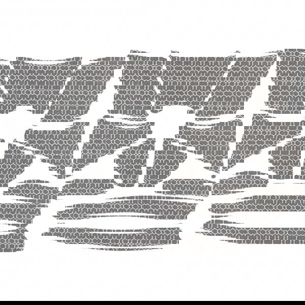 Hard Hat Reflective Kit: High Density Polyethylene, Silver