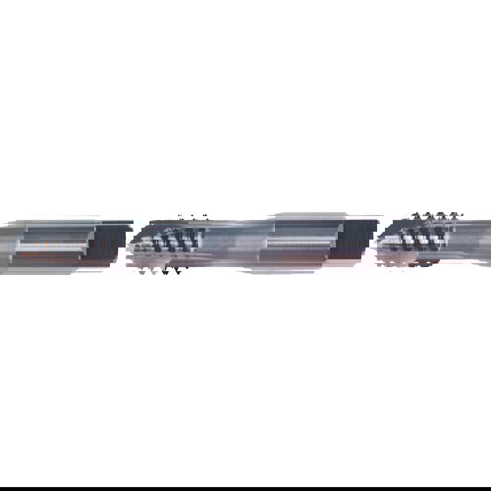 Spiral Point Tap: #6-32 UNC, 3 Flutes, Plug Chamfer, 2B Class of Fit, High-Speed Steel, Bright/Uncoated