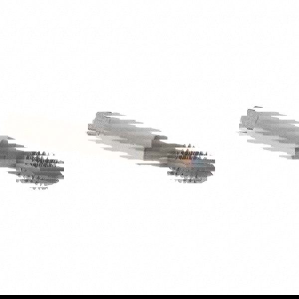 Spiral Point Tap: 1/4-20 UNC, 3 Flutes, Plug Chamfer, 3B Class of Fit, HSS-E Vanadium, TiCN Coated