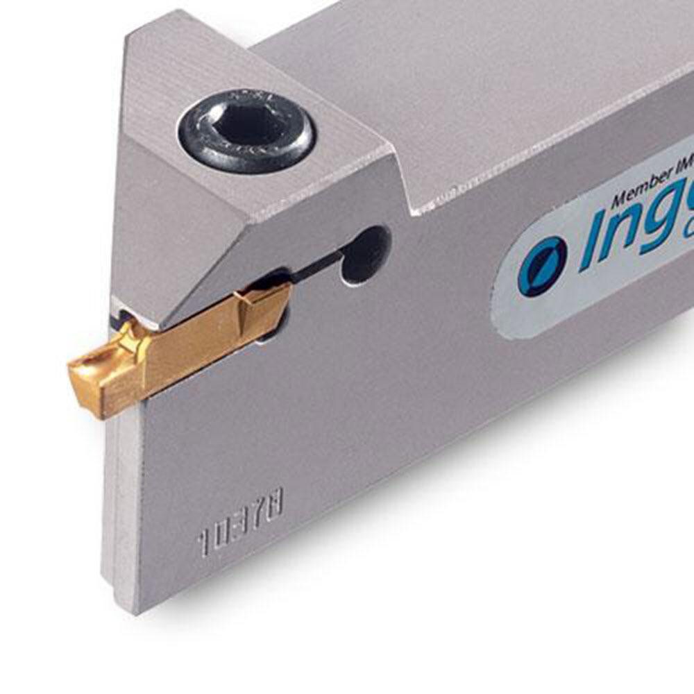 Indexable Grooving Toolholders; Toolholder Type: External Grooving ; Insert Seat Size: 2; 3; 4 ; Cutting Direction: Left Hand ; Maximum Depth of Cut (Decimal Inch): 0.2360 ; Minimum Groove Width (Decimal Inch): 0.1040 ; Toolholder Style: TGFL