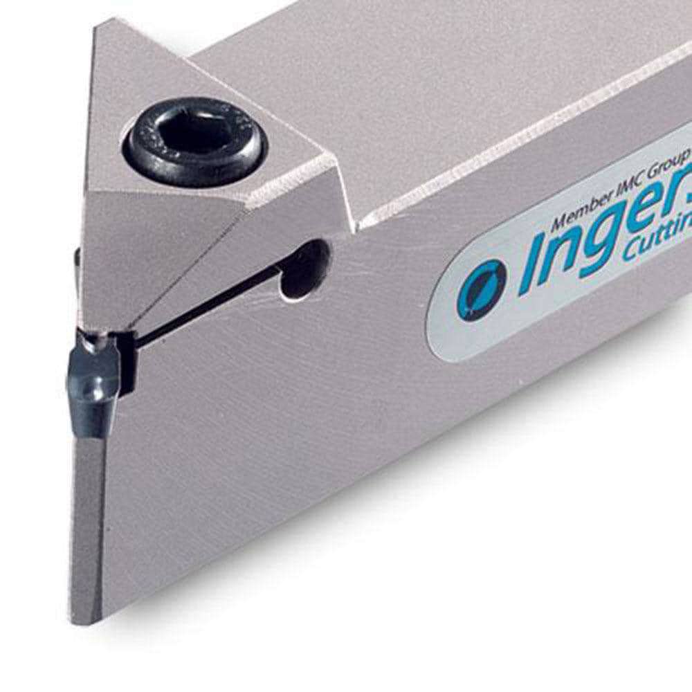 Indexable Grooving Toolholders; Toolholder Type: External Grooving ; Insert Seat Size: 5; 6 ; Cutting Direction: Left Hand ; Maximum Depth of Cut (Decimal Inch): 0.1300 ; Minimum Groove Width (Decimal Inch): 0.1880 ; Toolholder Style: TGEUL