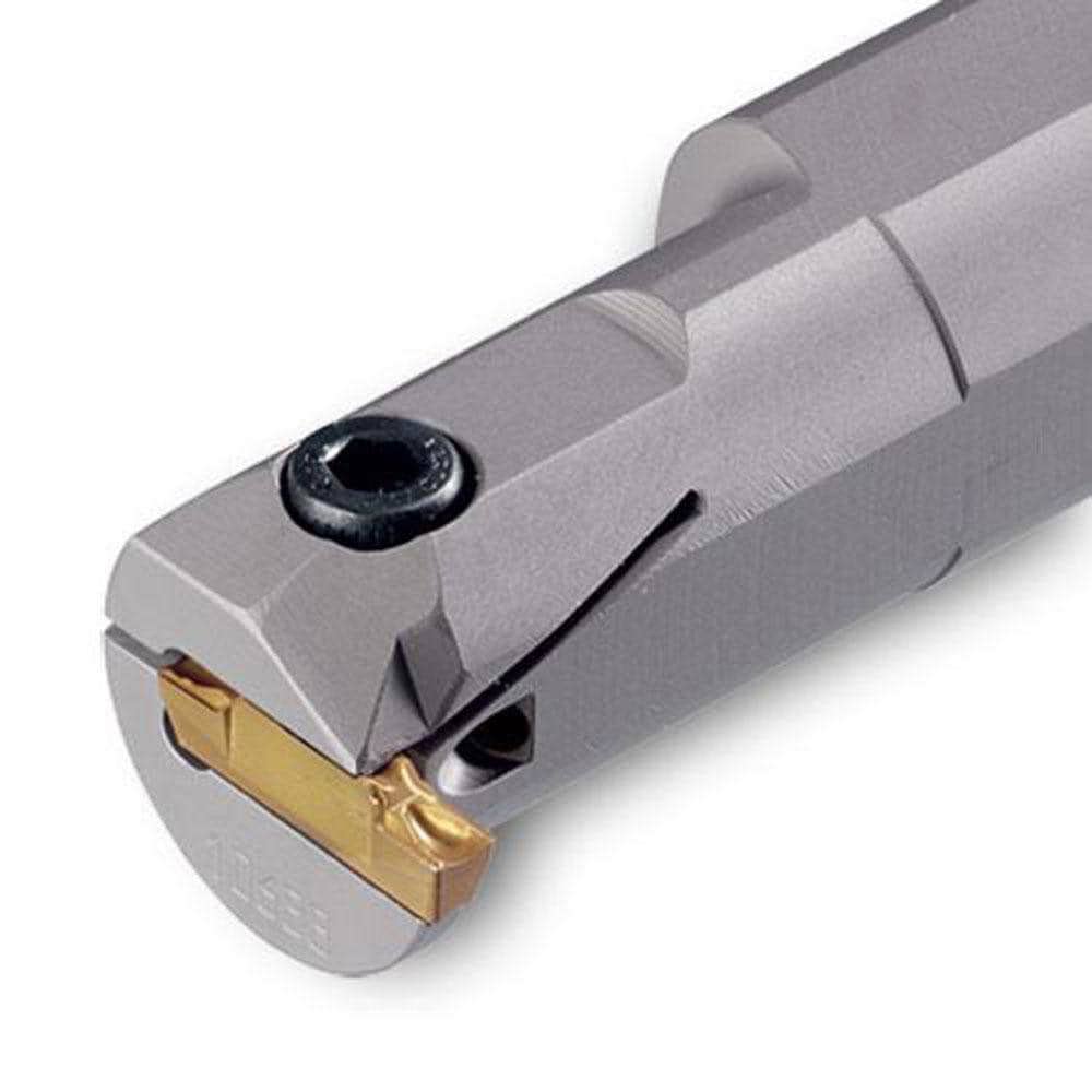 Indexable Grooving Toolholders; Toolholder Type: Internal Grooving ; Insert Seat Size: 5 ; Cutting Direction: Right Hand ; Maximum Depth of Cut (Decimal Inch): 0.2600 ; Minimum Groove Width (Decimal Inch): 0.1880 ; Toolholder Style: TTIR