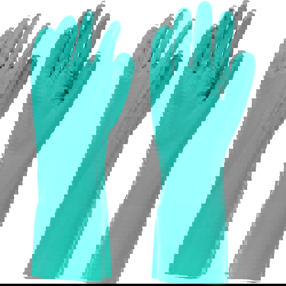 Chemical Resistant Gloves: PRO-SAFE Size Large, 11.00 mil, Nitrile, Unsupported