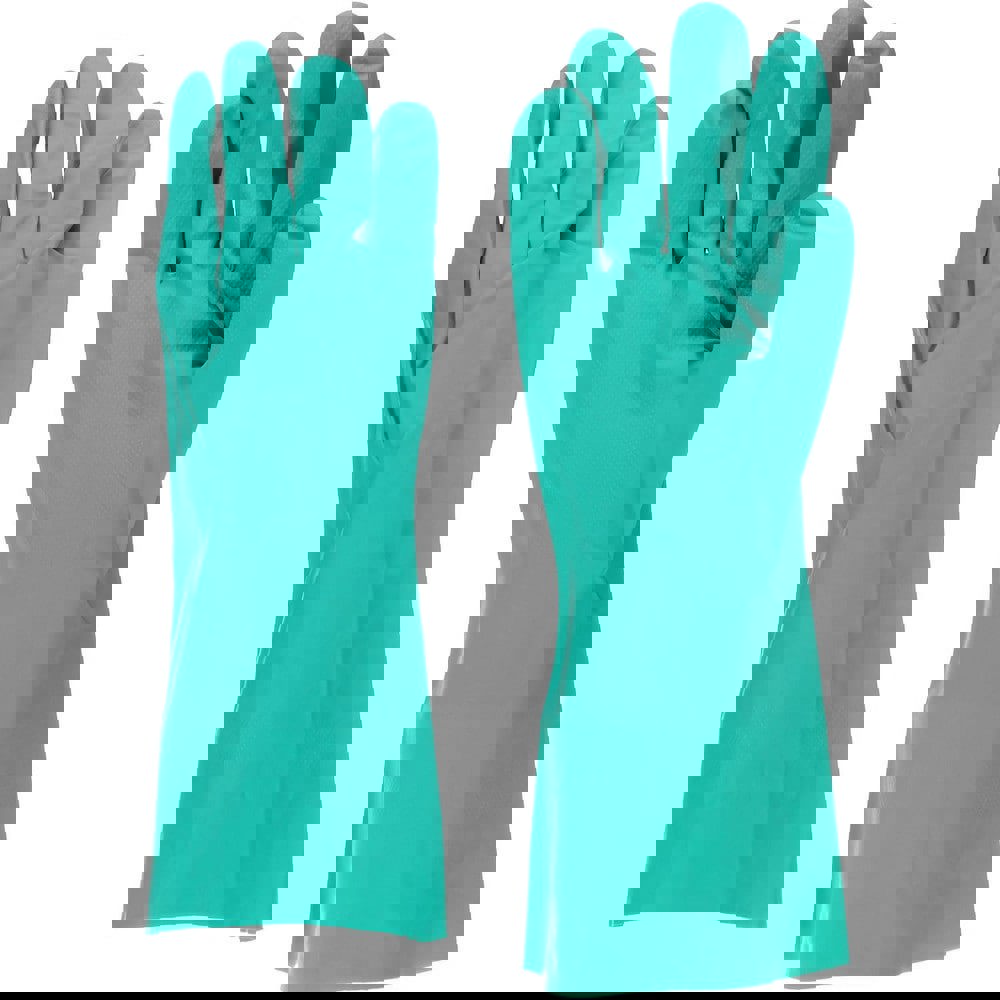 Chemical Resistant Gloves: PRO-SAFE Size X-Large, 11.00 mil, Nitrile, Unsupported