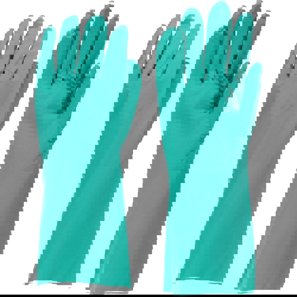 Chemical Resistant Gloves: PRO-SAFE Size X-Large, 15.00 mil, Nitrile, Unsupported