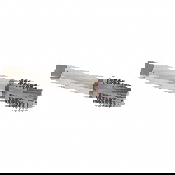 Spiral Point Tap: 1/2-13 UNC, 3 Flutes, Plug Chamfer, 3B Class of Fit, HSS-E Vanadium, TiCN Coated