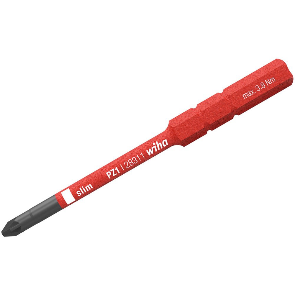 Specialty Screwdriver Bits; Style: Pozidriv Bit ; End Type: Single End ; Drive Size (mm): 4.00 ; Overall Length (Decimal Inch): 3.0000 ; Material: Steel ; Magnetic: No