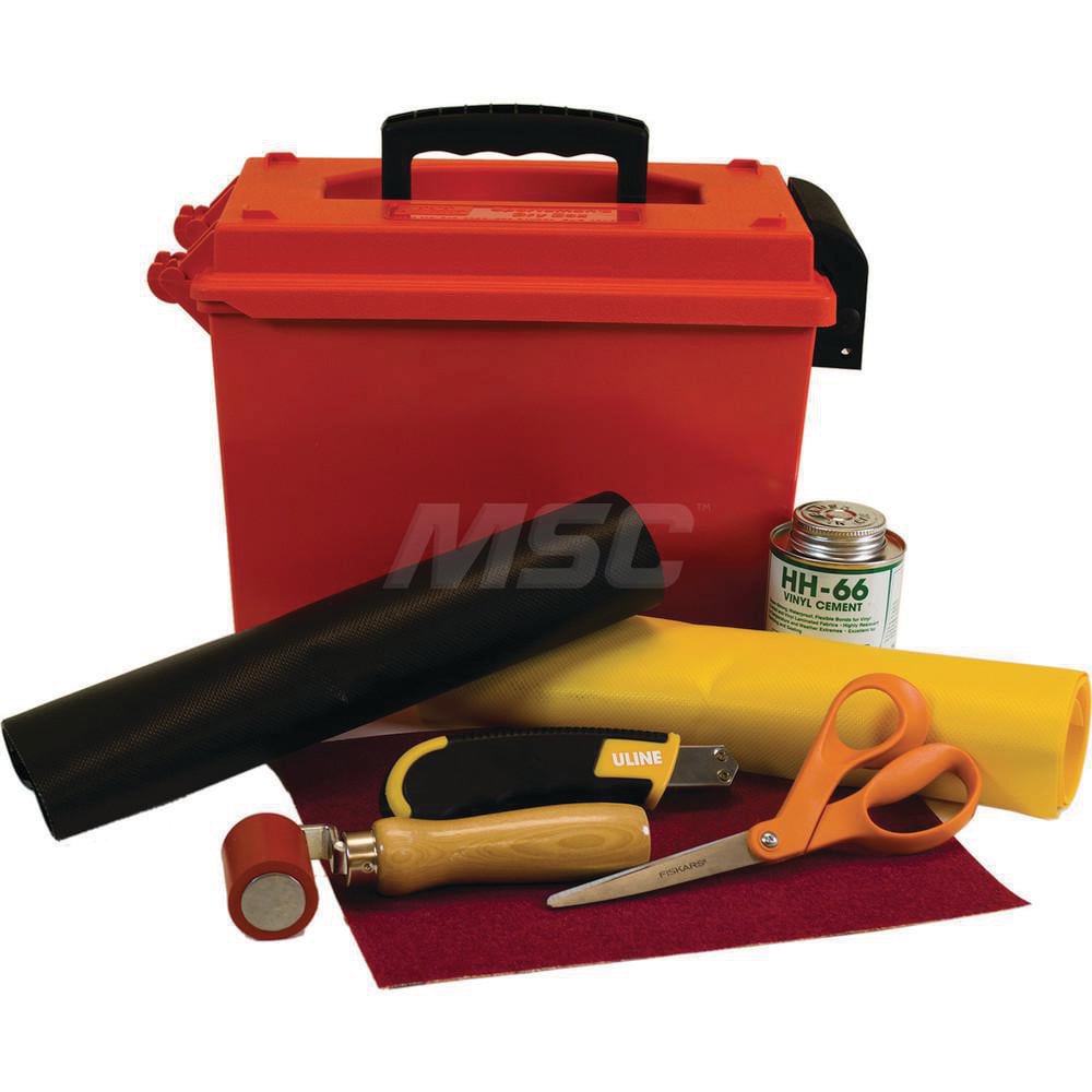 Collapsible/Portable Spill Containment Accessories; Accessory Type: Berm Repair Kit ; Length (Inch): 10.00in ; Length (Feet): 10.00in ; Material: PVC ; Width (Feet): 16in