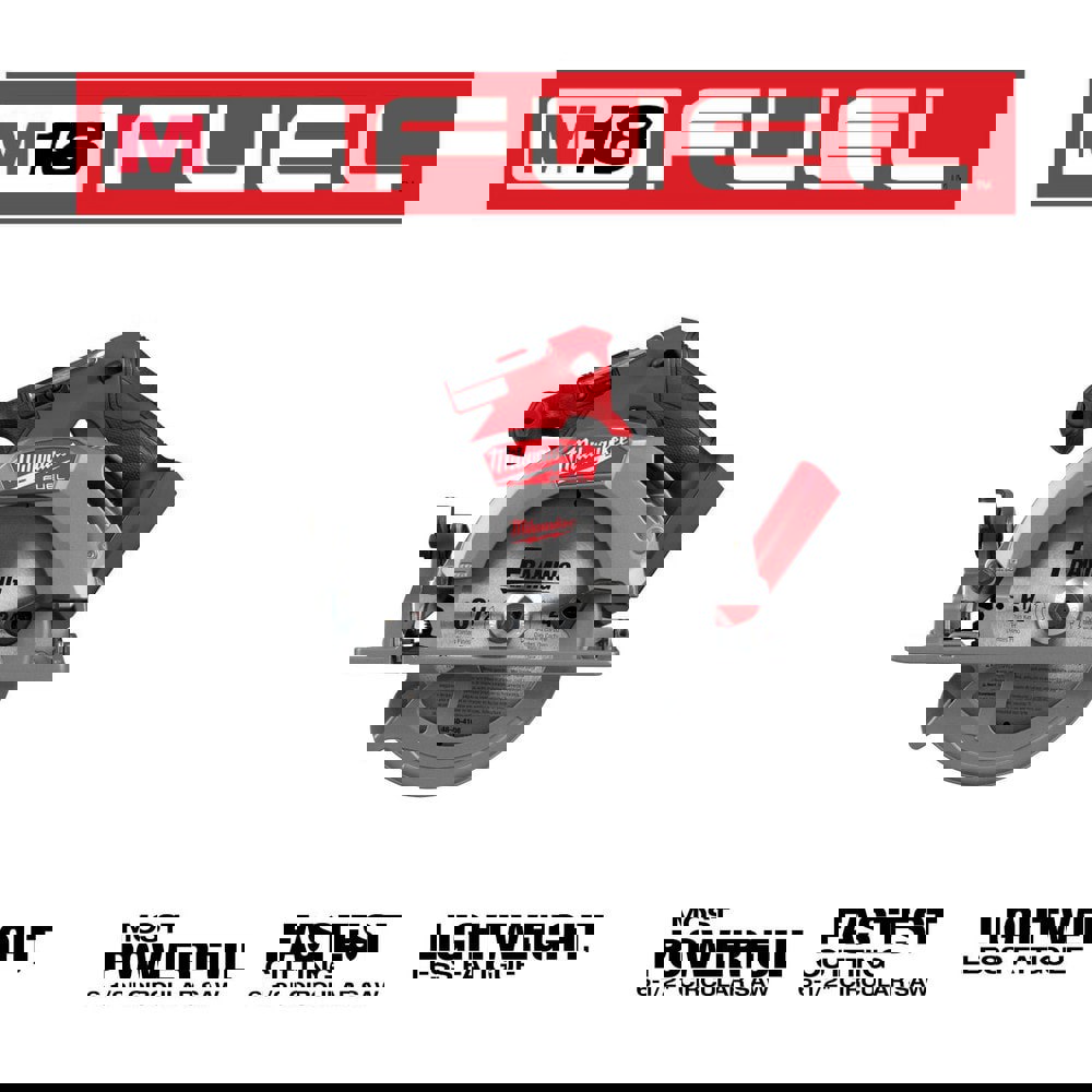 Cordless Circular Saws; Voltage: 18V ; Blade Diameter Compatibility (Inch): 6-1/2 ; Battery Included: No ; Battery Chemistry: Lithium-ion ; Maximum Speed: 6000 RPM ; Speed (RPM): 6000