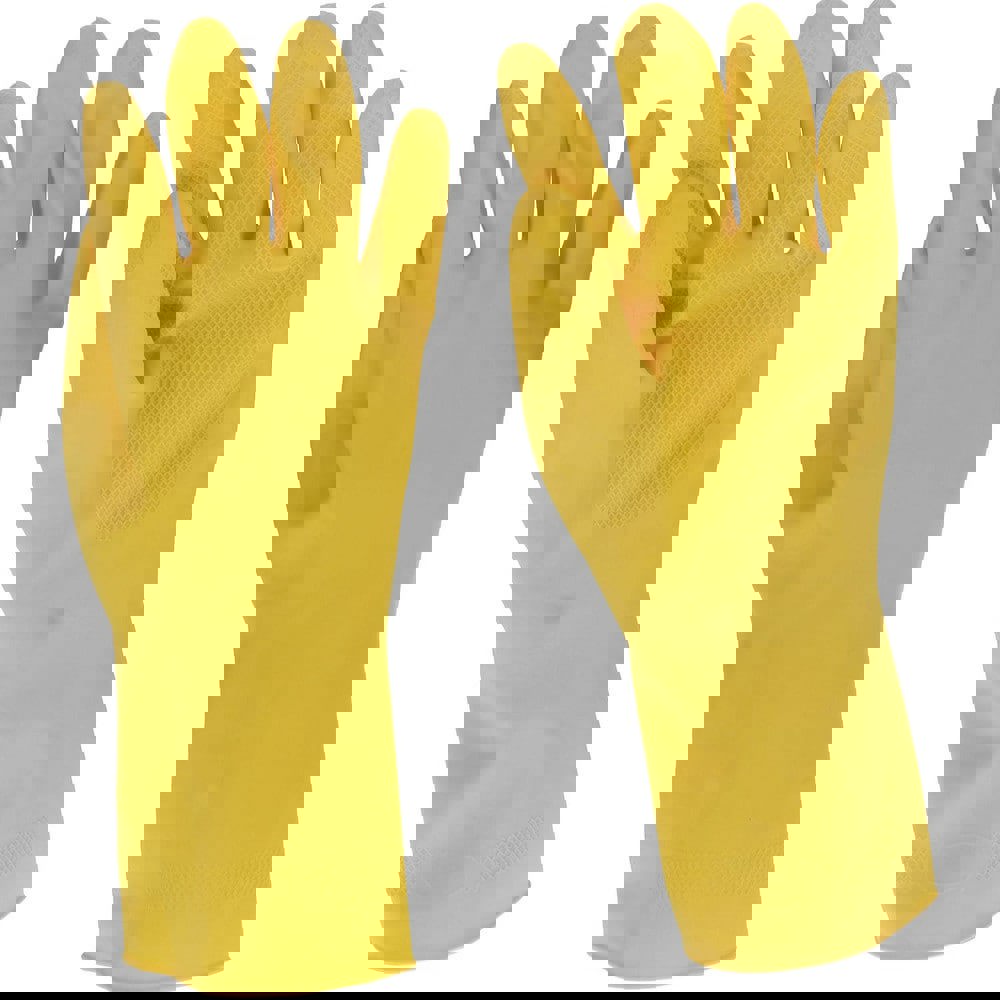 Chemical Resistant Gloves: PRO-SAFE Size X-Large, 21.00 mil, Latex