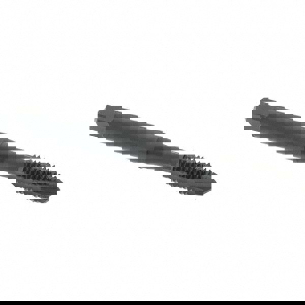 Spiral Point Tap: 1/4-28 UNF, 3 Flutes, Plug Chamfer, 2B Class of Fit, HSS-E Vanadium, Steam Oxide Coated