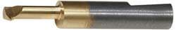 Single Point Threading Tools; Thread Type: Internal ; Material: Solid Carbide ; Profile Angle: 60 ; Threading Diameter (Decimal Inch): 0.1600 ; Cutting Depth (Decimal Inch): 0.0320 ; Maximum Threads Per Inch: 48