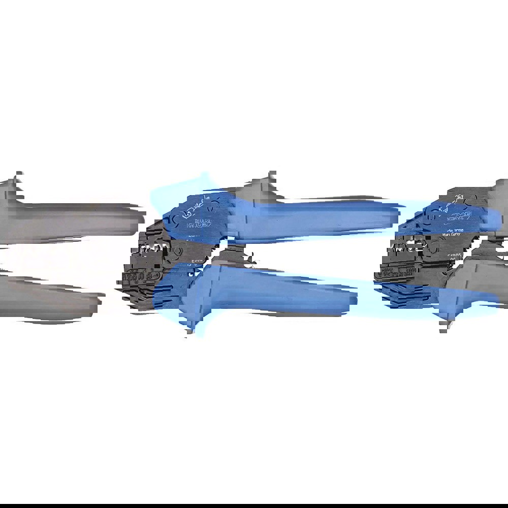 Crimpers; Handle Style: Straight ; Type: Crimp Wrench ; Maximum Wire Gauge: 10AWG ; Features: Releasable Positive Locking; Kind-to-hands Formed Handles ; For Use With: Non-Insulated Contacts ; Overall Length (Decimal Inch): 8.6614