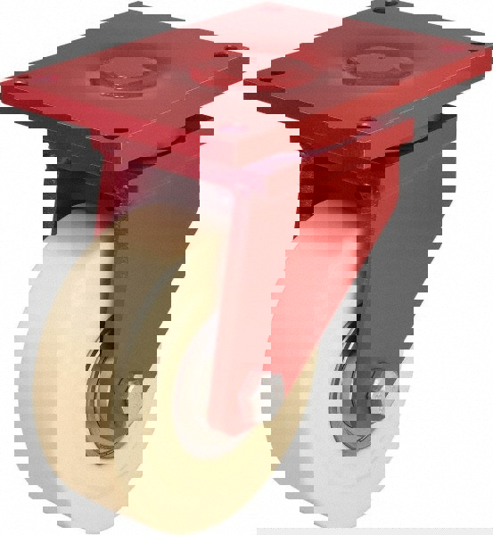 Swivel Top Plate Caster: Cast Nylon, 8