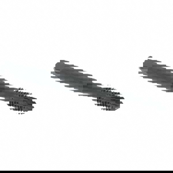 Spiral Point Tap: 1/4-28 UNF, 3 Flutes, Plug Chamfer, HSS-E Vanadium, Steam Oxide Coated