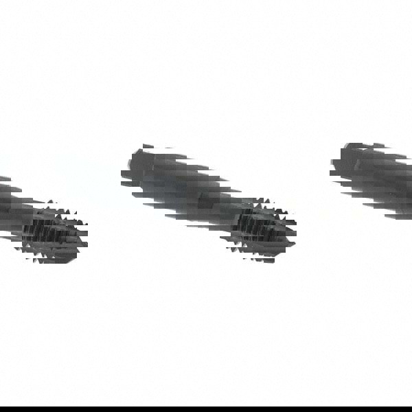Spiral Point Tap: 5/16-18 UNC, 3 Flutes, Plug Chamfer, 2B Class of Fit, HSS-E Vanadium, Steam Oxide Coated
