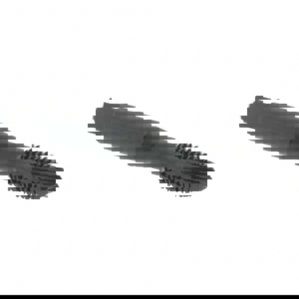 Spiral Point Tap: 3/8-16 UNC, 3 Flutes, Plug Chamfer, 2B Class of Fit, HSS-E Vanadium, Steam Oxide Coated