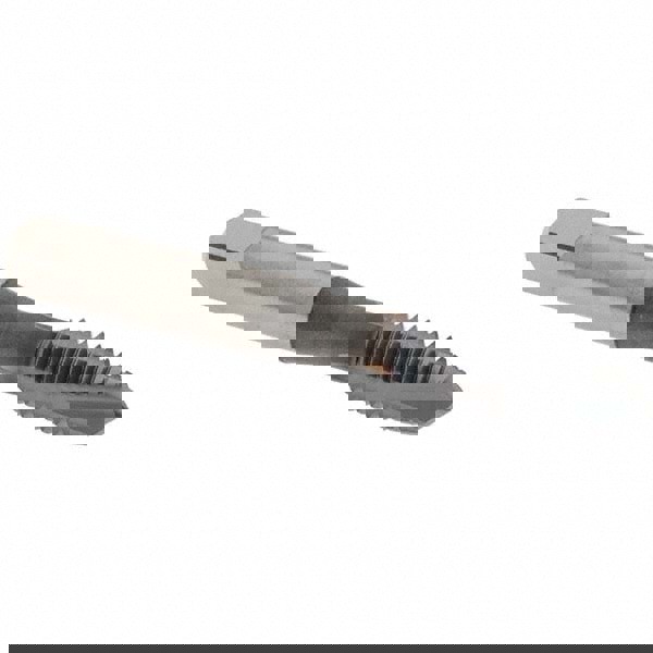 Spiral Point Tap: 3/8-16 UNC, 3 Flutes, Plug Chamfer, 2B Class of Fit, HSS-E Vanadium, TiCN Coated