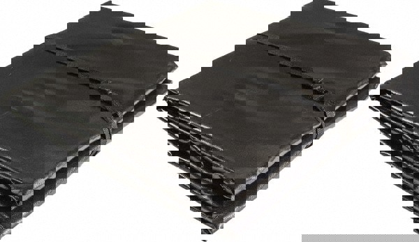 Tarp/Dust Cover: Black, Vinyl, 5' Long x 5' Wide