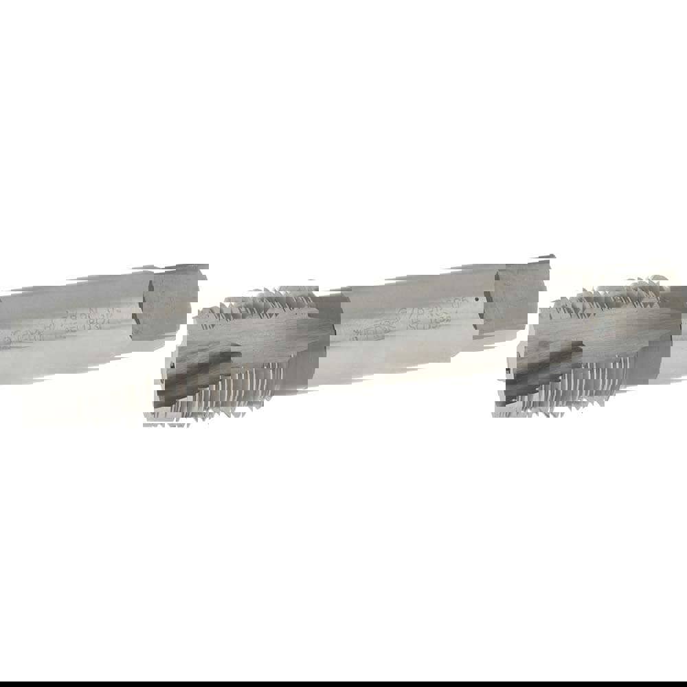 Spiral Point Tap: 7/8-9 UNC, 3 Flutes, Plug Chamfer, HSS-E Vanadium, Bright/Uncoated Coated